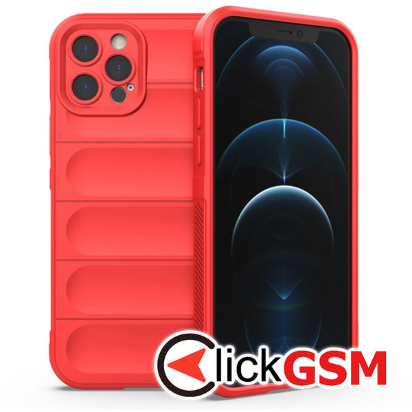 Techsuit - Magic Shield - iPhone 12 Pro - Red