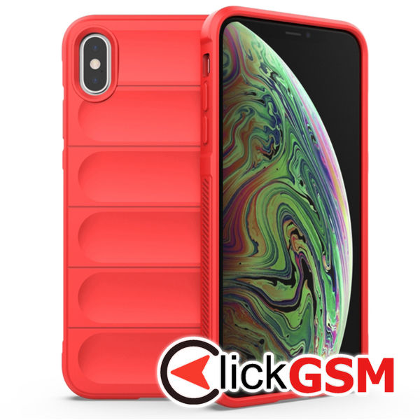 Techsuit - Magic Shield - iPhone XS Max - Red