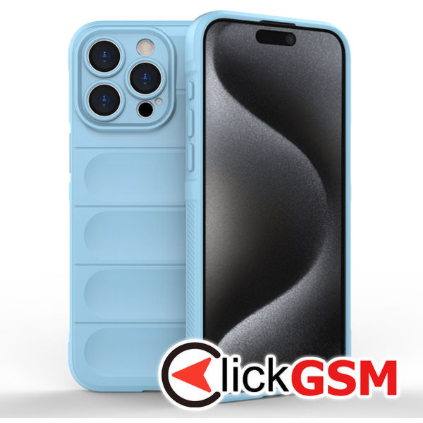 Techsuit - Magic Shield - iPhone 15 Pro - Bleu