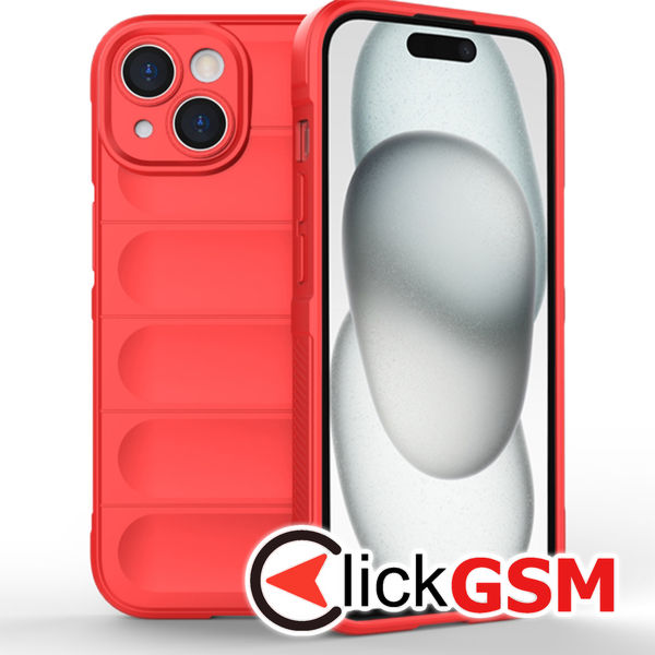 Techsuit - Magic Shield - iPhone 15 Plus - Red