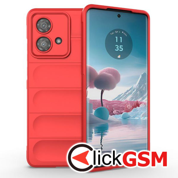 Techsuit - Magic Shield - Motorola Edge 40 Neo - Red