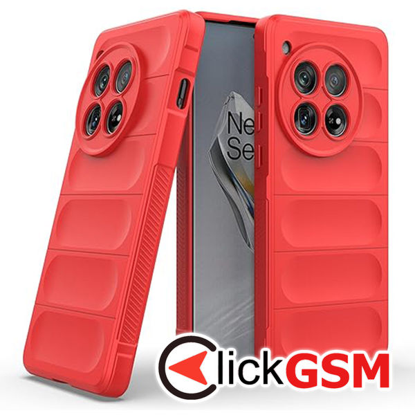 Techsuit - Magic Shield - OnePlus 12 - Red