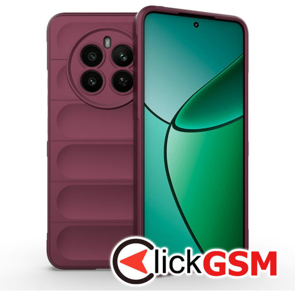 Techsuit - Magic Shield - Realme 12+ - Bordeaux