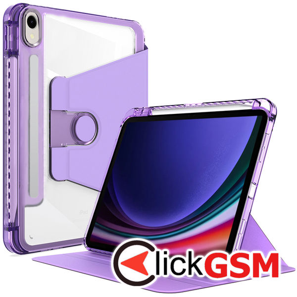 Techsuit - Crystal Vision - Samsung Galaxy Tab S9 / S9 FE - Purple