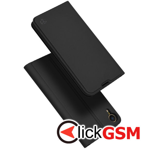 Techsuit - Magskin Book - iPhone XR - Black