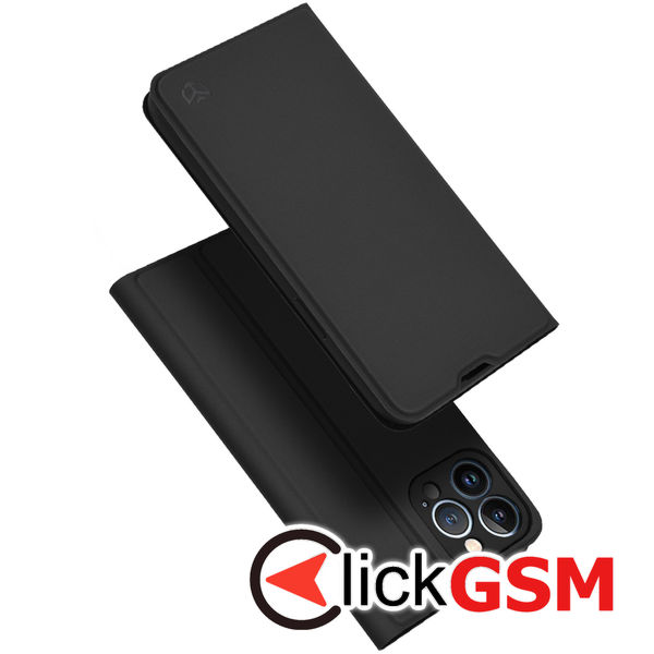 Techsuit - Magskin Book - iPhone 13 Pro Max - Black