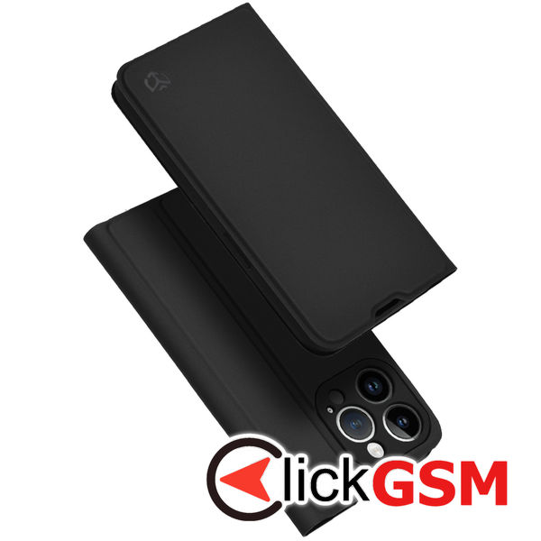 Techsuit - Magskin Book - iPhone 14 Pro - Black