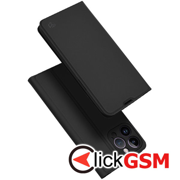 Techsuit - Magskin Book - iPhone 14 Pro Max - Black