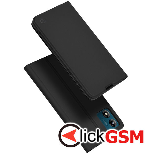 Techsuit - Magskin Book - Motorola Moto E13 - Black