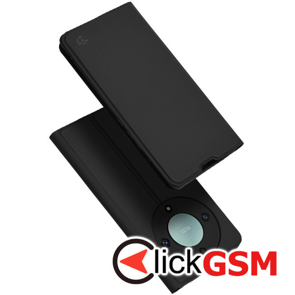 Techsuit - Magskin Book - Honor Magic5 Lite - Black