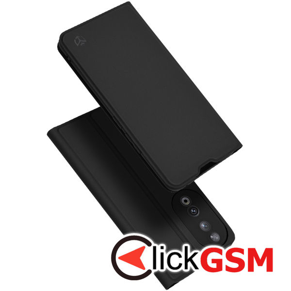 Techsuit - Magskin Book - Honor 90 - Black