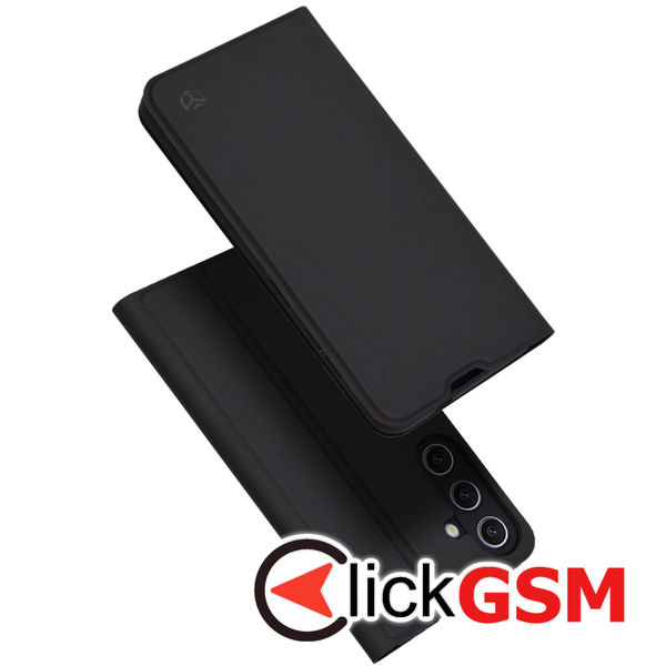 Techsuit - Magskin Book - Samsung Galaxy S24+ - Black