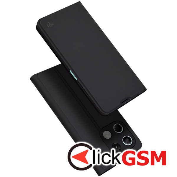 Techsuit - Magskin Book - Xiaomi Redmi Note 13 5G - Black