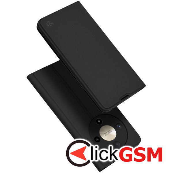 Techsuit - Magskin Book - Honor Magic6 Lite - Black