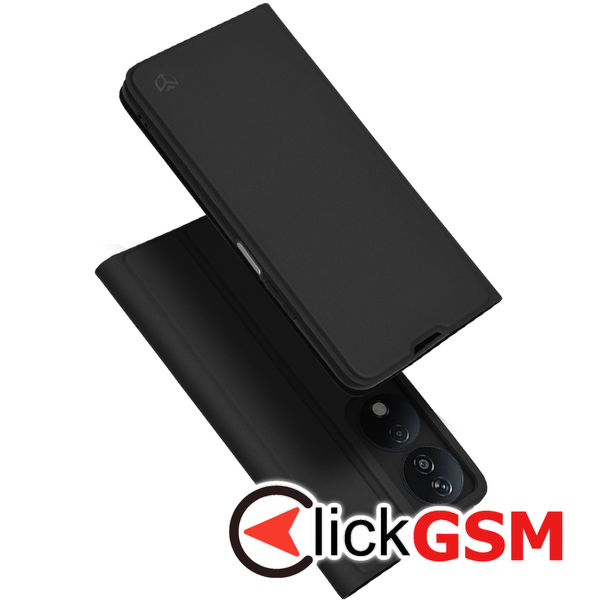 Techsuit - Magskin Book - Honor X7b / X7b 5G / 90 Smart - Black