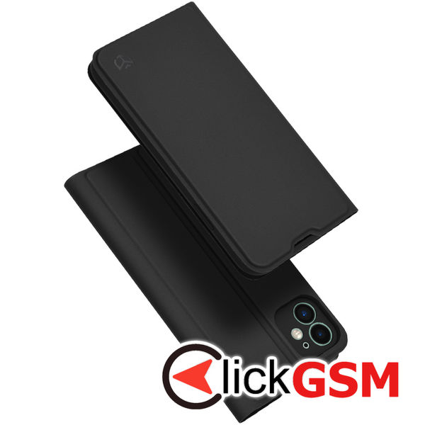 Techsuit - Magskin Book - iPhone 11 - Black