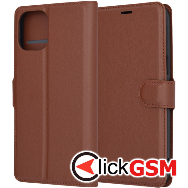 Techsuit - Leather Folio - iPhone 12 Pro Max - Brown