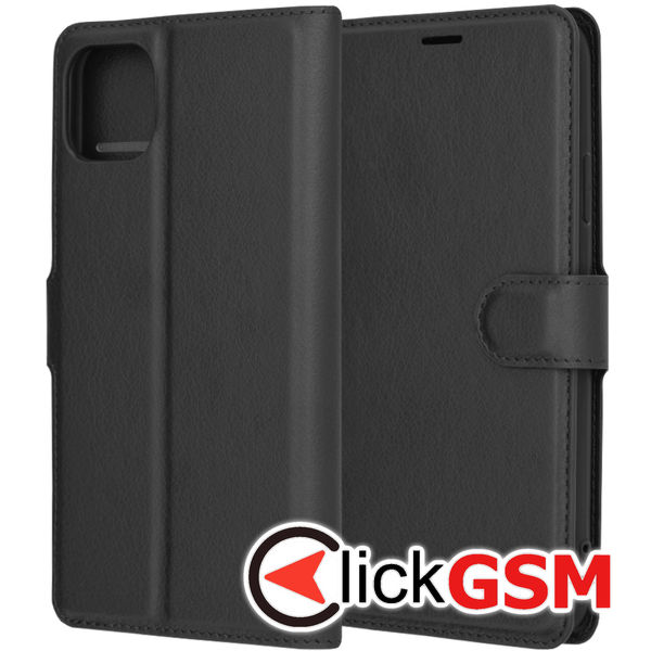 Techsuit - Leather Folio - iPhone 11 Pro Max - Black