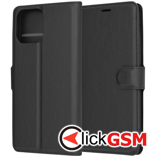 Techsuit - Leather Folio - iPhone 13 Pro Max - Black