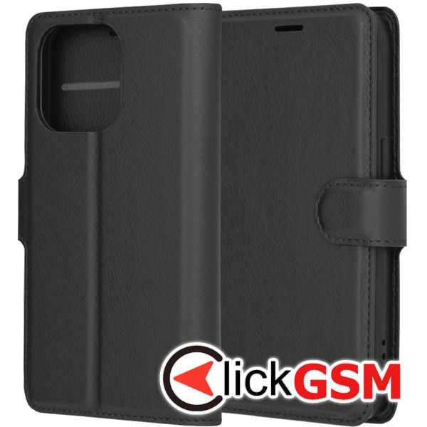 Techsuit - Leather Folio - iPhone 14 Pro - Black