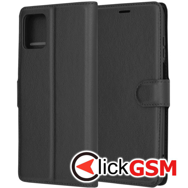 Techsuit - Leather Folio - Motorola Moto G32 - Black