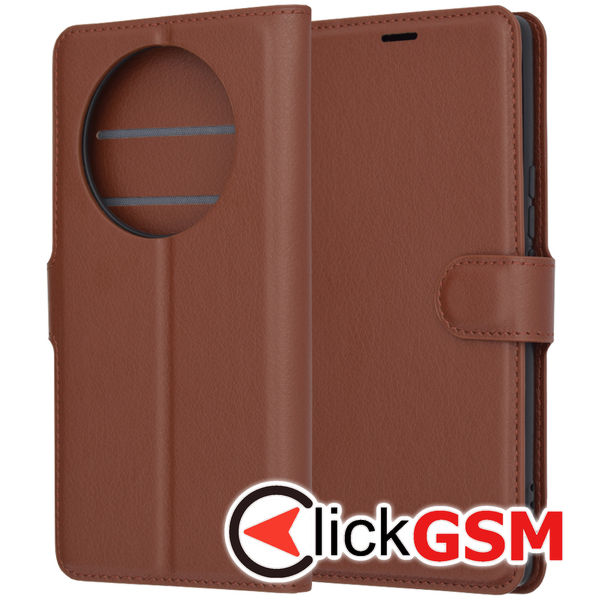 Techsuit - Leather Folio - Honor Magic5 Lite - Brown