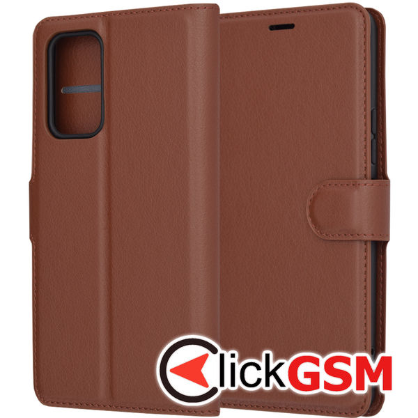 Techsuit - Leather Folio - Samsung Galaxy A53 5G - Brown