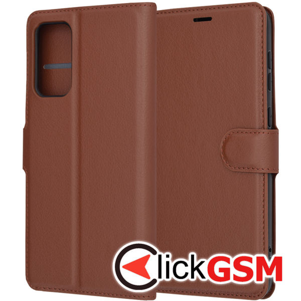 Techsuit - Leather Folio - Samsung Galaxy A33 5G - Brown