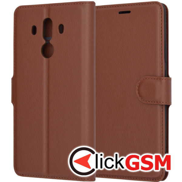 Techsuit - Leather Folio - Huawei Mate 10 Pro - Brown