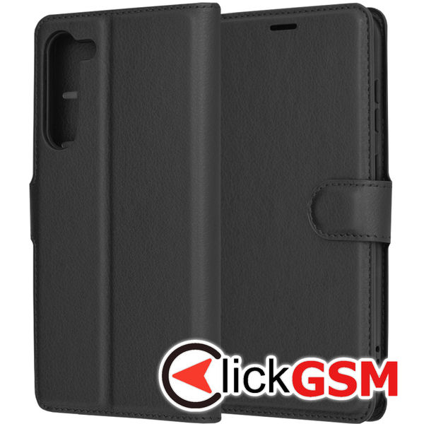 Techsuit - Leather Folio - Samsung Galaxy S23 Plus - Black