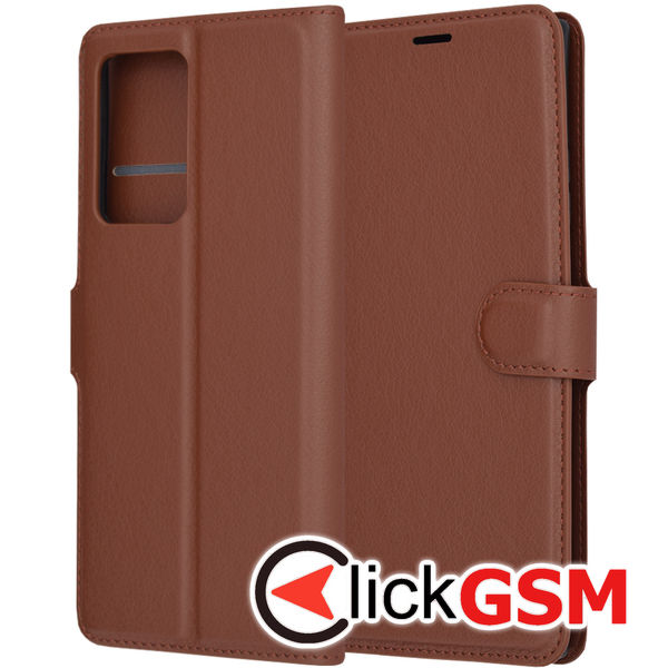 Techsuit - Leather Folio - Samsung Galaxy Note 20 Ultra / Note 20 Ultra 5G - Brown