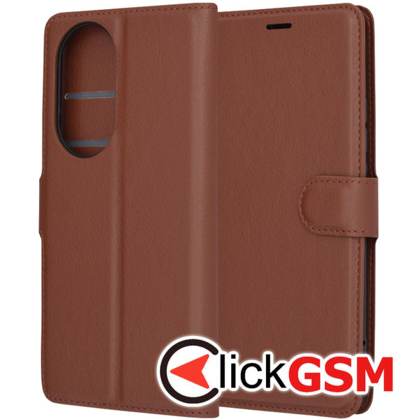Techsuit - Leather Folio - Oppo Reno10 / Reno10 Pro - Brown