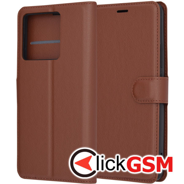 Techsuit - Leather Folio - Xiaomi 13T / 13T Pro - Brown