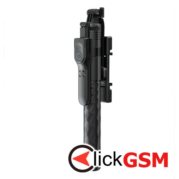 Techsuit - Selfie Stick (K28P) - Stable Monopod/Tripod with Bluetooth Remote Control, 183cm - Black