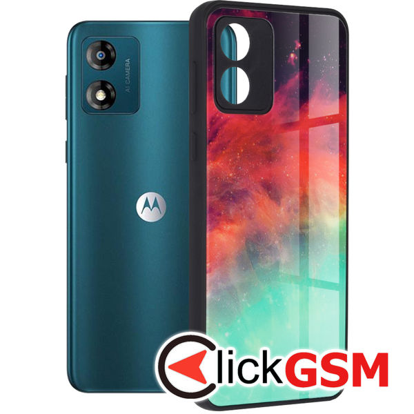 Techsuit - Glaze Series - Motorola Moto E13 - Fiery Ocean