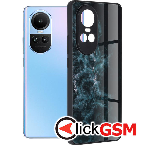 Techsuit - Glaze Series - Oppo Reno10 / Reno10 Pro - Blue Nebula