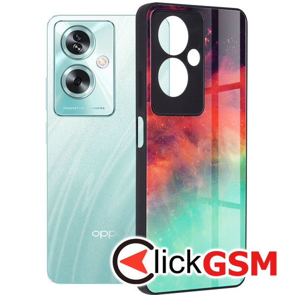 Techsuit - Glaze Series - Oppo A79 5G / OnePlus Nord N30 SE - Fiery Ocean