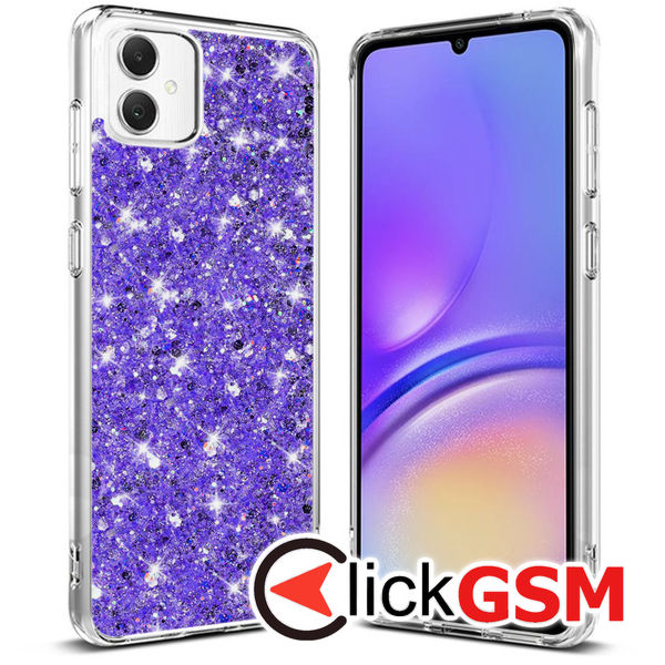 Techsuit - Sparkly Glitter - Samsung Galaxy A05 - Purple