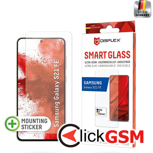 Displex - Premium Smart Glass - Samsung Galaxy S21 FE 5G - Clear