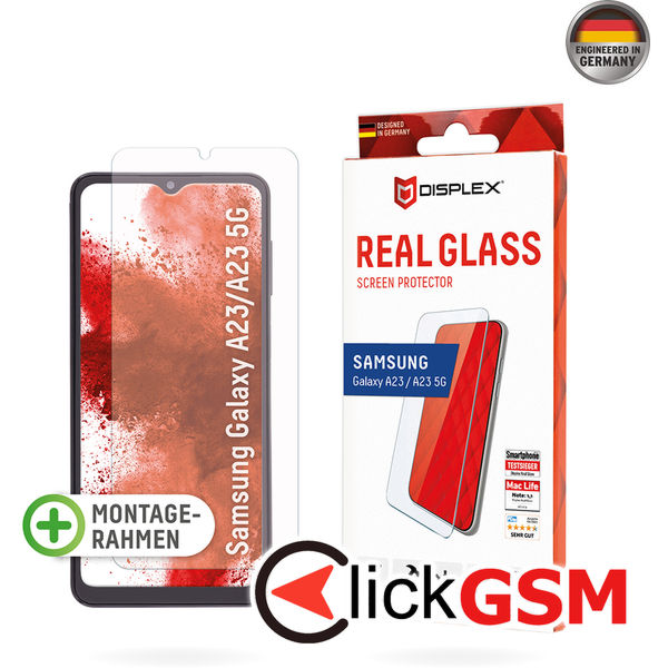 Displex - Premium Real Glass 2D - Samsung Galaxy A23 4G / A23 5G / M23 / F23 / M33 / A13 4G / M13 / F13 - Clear