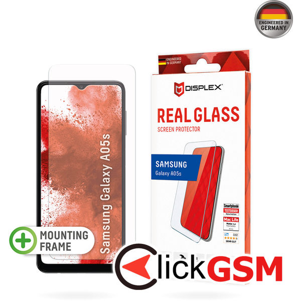 Displex - Premium Real Glass 2D - Samsung Galaxy A05s - Clear