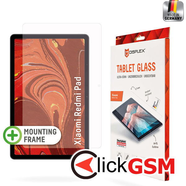 Displex - Premium Tablet Glass - Xiaomi Redmi Pad - Clear