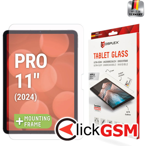 Displex - Premium Tablet Glass - iPad Pro 11 (2024) - Clear