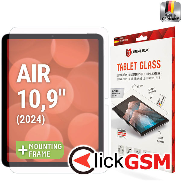 Displex - Premium Tablet Glass - iPad Air 6 (2024) - Clear