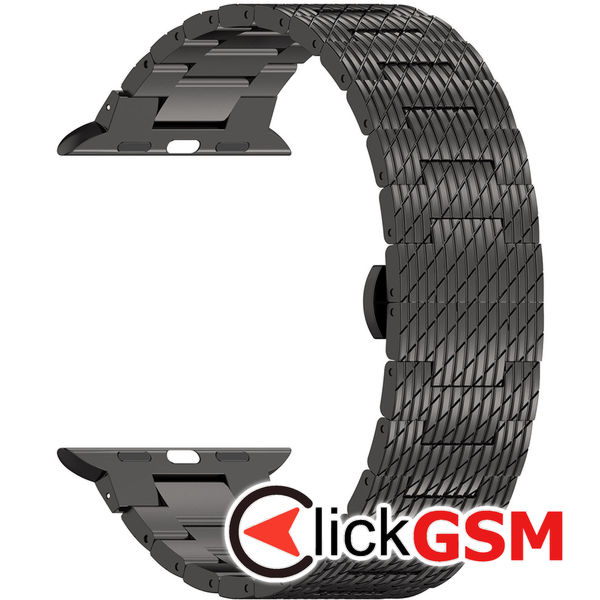 Techsuit - Watchband 35mm (W052) - Apple Watch 1/2/3/4/5/6/7/8/9/SE/SE 2/Ultra/Ultra 2 (42/44/45/49mm) - Black