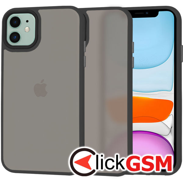 Techsuit - HaloFrost Series - iPhone 11 - Black