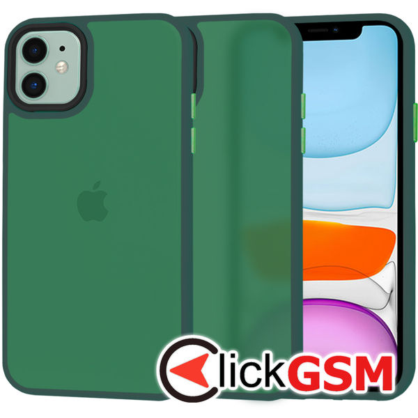 Techsuit - HaloFrost Series - iPhone 11 - Midnight Green