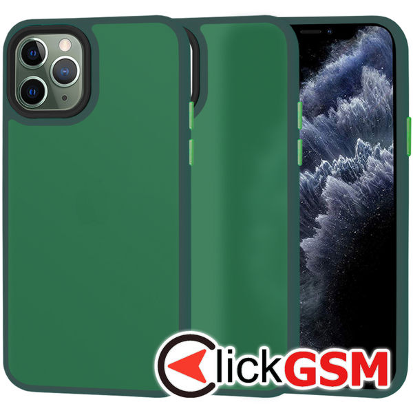 Techsuit - HaloFrost Series - iPhone 11 Pro Max - Midnight Green