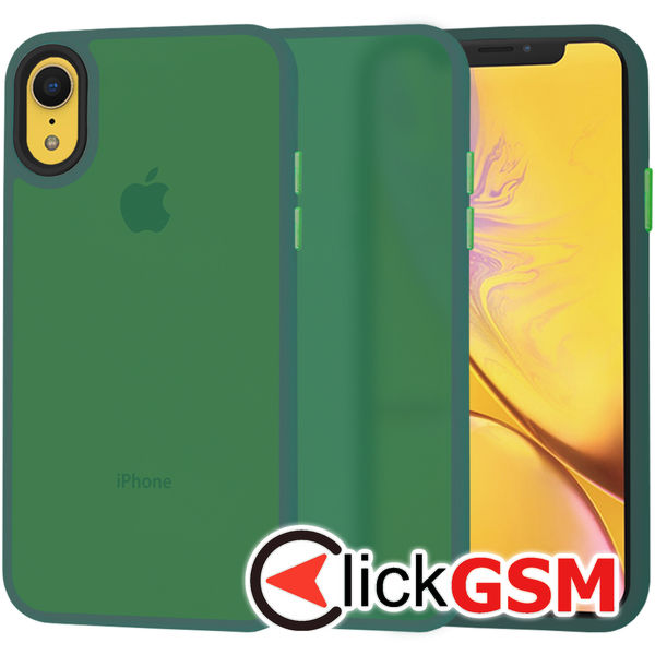 Techsuit - HaloFrost Series - iPhone XR - Midnight Green