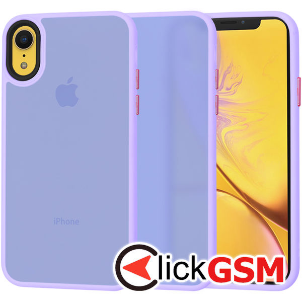 Techsuit - HaloFrost Series - iPhone XR - Light Purple
